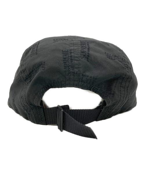 SUPREME（シュプリーム）Supreme (シュプリーム) Jacquard Camp Cap ブラックの古着・服飾アイテム