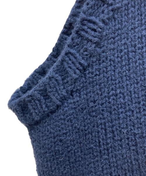 POLO RALPH LAUREN（ポロ・ラルフローレン）POLO RALPH LAUREN (ポロ・ラルフローレン) 90s 星条旗ニットベスト ネイビー サイズ:Lの古着・服飾アイテム