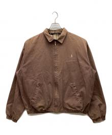 POLO RALPH LAUREN（ポロ・ラルフローレン）の古着「スイングトップ」｜ブラウン