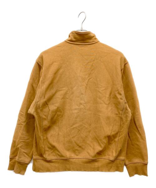 CarHartt（カーハート）CarHartt (カーハート) ハーフジップスウェット ブラウン サイズ:Mの古着・服飾アイテム