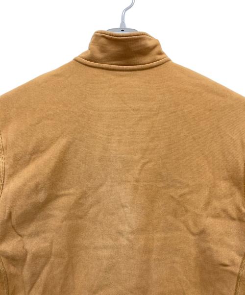 CarHartt（カーハート）CarHartt (カーハート) ハーフジップスウェット ブラウン サイズ:Mの古着・服飾アイテム