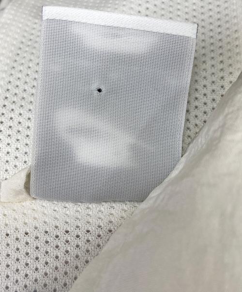 NIKE（ナイキ）NIKE (ナイキ) ビッグスウッシュウーブンナイロンジャケット ホワイト サイズ:Mの古着・服飾アイテム
