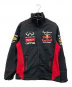 Red Bull×Pepe Jeans LONDONレッドブル×ペペジーンズロンドン）の古着「レーシングジャケット RENAULT」｜ブラック