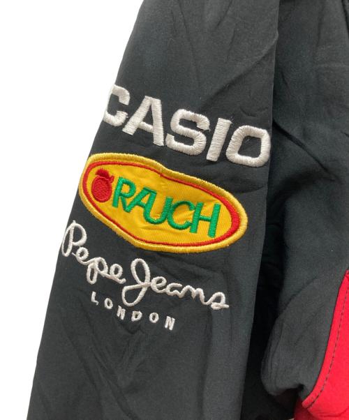 Red Bull（レッドブル）Red Bull (レッドブル) Pepe Jeans LONDON (ペペジーンズロンドン) レーシングジャケット RENAULT ブラック サイズ:Lの古着・服飾アイテム