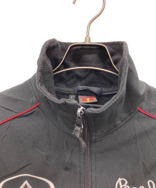 Red Bull（レッドブル）Red Bull (レッドブル) Pepe Jeans LONDON (ペペジーンズロンドン) レーシングジャケット RENAULT ブラック サイズ:Lの古着・服飾アイテム