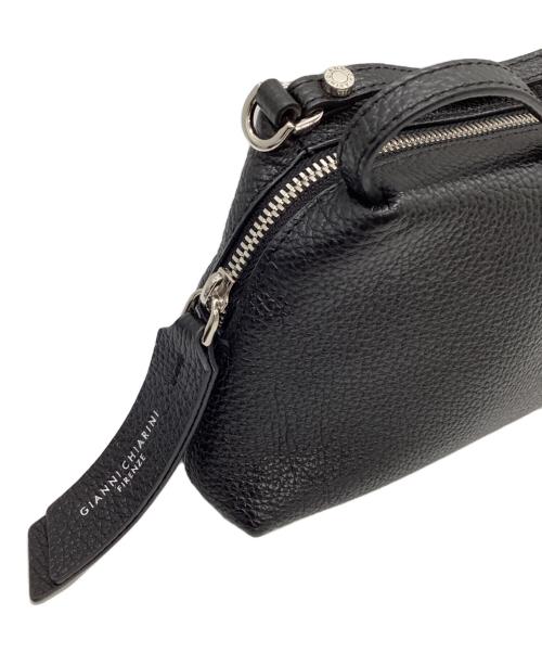 GIANNI CHIARINI（ジャンニ キアリーニ）GIANNI CHIARINI (ジャンニ キアリーニ) 2wayハンドバッグ ブラックの古着・服飾アイテム