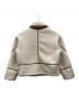 ZARA (ザラ) ボアダブルフェイスジャケット ホワイト サイズ:XS：5000円