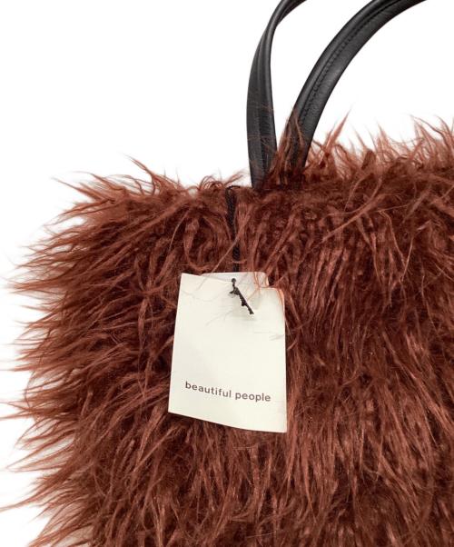 beautiful people（ビューティフルピープル）beautiful people (ビューティフルピープル) hairy fur leather name tote サイズ:Fの古着・服飾アイテム