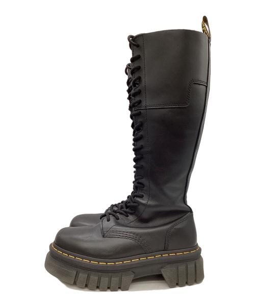 Dr.Martens（ドクターマーチン）Dr.Martens (ドクターマーチン) 20ホールロングブーツ ブラック サイズ:UK4の古着・服飾アイテム