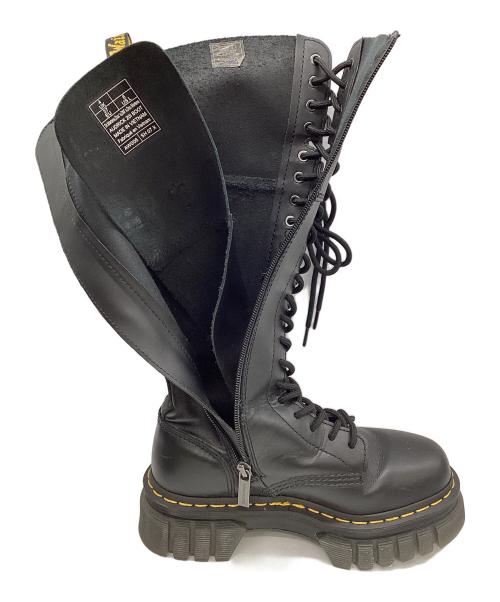 Dr.Martens（ドクターマーチン）Dr.Martens (ドクターマーチン) 20ホールロングブーツ ブラック サイズ:UK4の古着・服飾アイテム