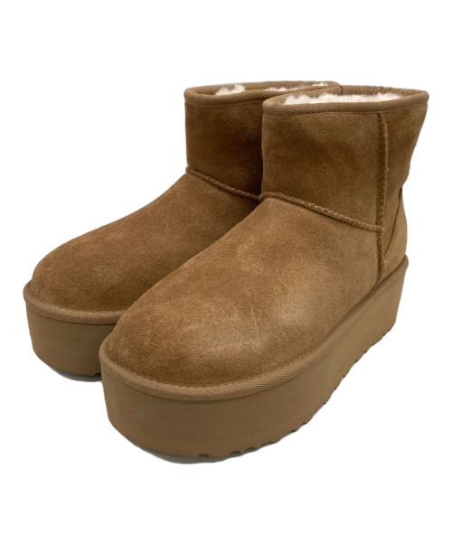 UGG（アグ）UGG (アグ) CHE CLASSIC MINI PLATFORM ブラウン サイズ:UK6の古着・服飾アイテム