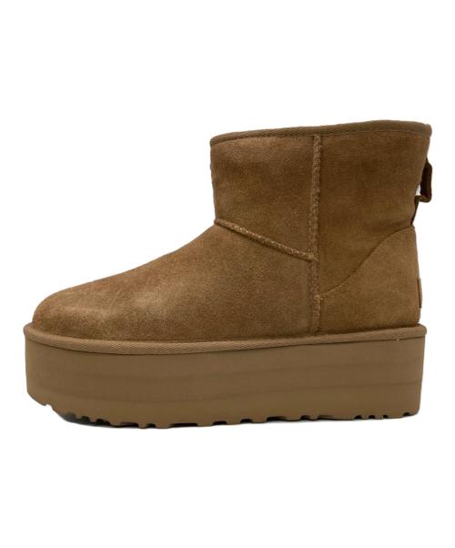 UGG（アグ）UGG (アグ) CHE CLASSIC MINI PLATFORM ブラウン サイズ:UK6の古着・服飾アイテム
