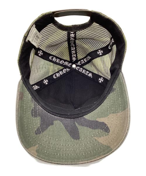 CHROME HEARTS（クロムハーツ）CHROME HEARTS (クロムハーツ) CH TRUCKER CAP カーキの古着・服飾アイテム