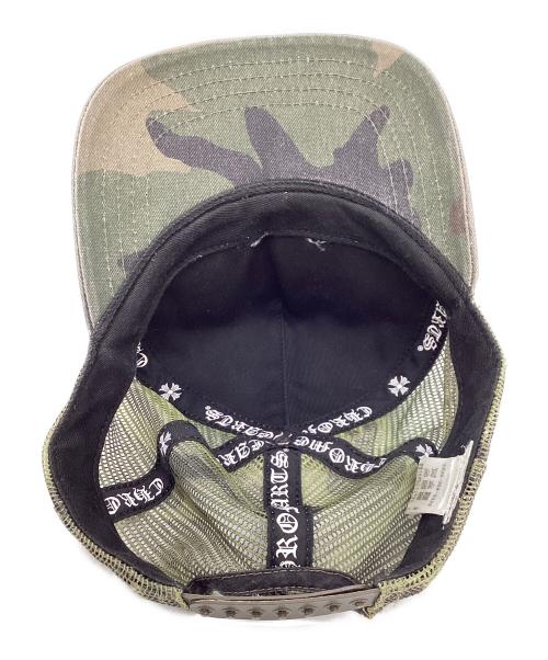 CHROME HEARTS（クロムハーツ）CHROME HEARTS (クロムハーツ) CH TRUCKER CAP カーキの古着・服飾アイテム