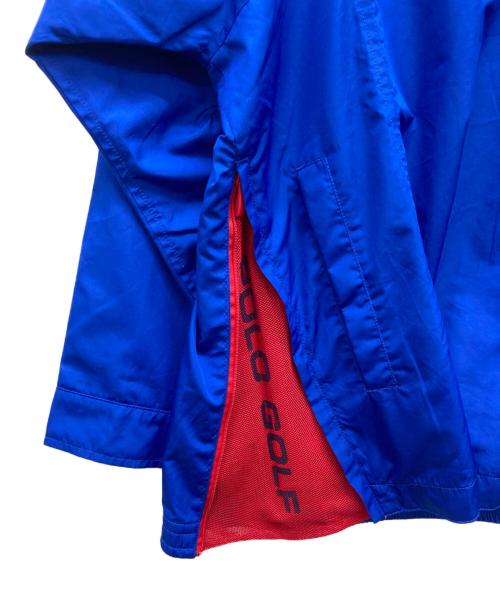 POLO GOLF（ポロ ゴルフ）POLO GOLF (ポロ ゴルフ) ハーフジップジャケット ブルー サイズ:Lの古着・服飾アイテム
