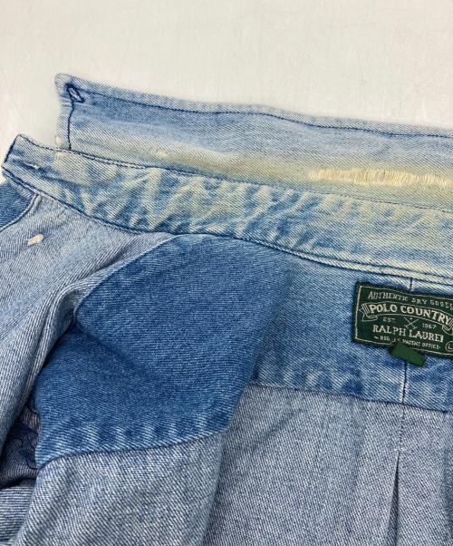 POLO COUNTRY（ポロカントリー）POLO COUNTRY (ポロカントリー) デニムシャツ インディゴ サイズ:Lの古着・服飾アイテム