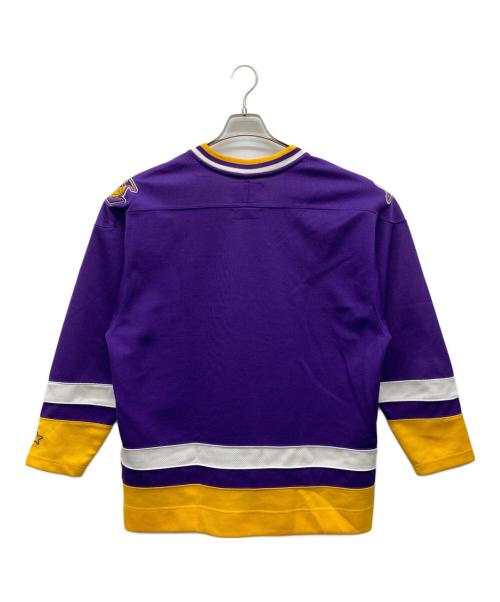 STARTER（スターター）STARTER (スターター) L.A.LAKERS ゲームシャツ パープル サイズ:Sの古着・服飾アイテム