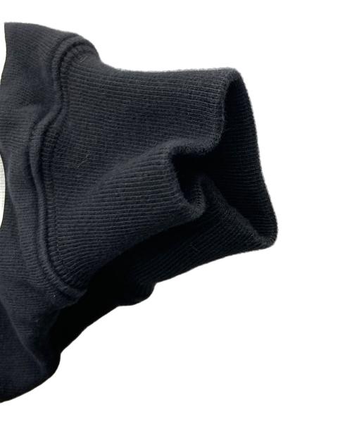 MSGM（エムエスジーエム）MSGM (エムエスジーエム) ロゴプリントパーカー ブラック サイズ:Mの古着・服飾アイテム