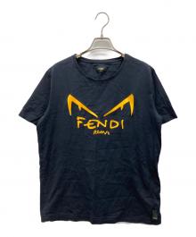 FENDI（フェンディ）の古着「ディアボリックアイtシャツ」｜ブラック