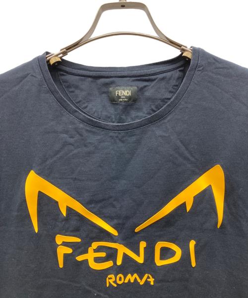 FENDI（フェンディ）FENDI (フェンディ) ディアボリックアイtシャツ ブラック サイズ:IT Lの古着・服飾アイテム