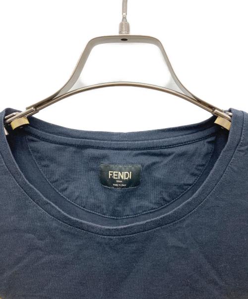 FENDI（フェンディ）FENDI (フェンディ) ディアボリックアイtシャツ ブラック サイズ:IT Lの古着・服飾アイテム