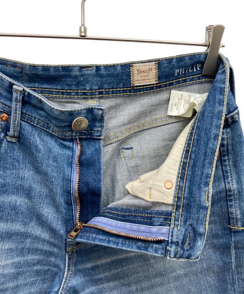 YANUK（ヤヌーク）YANUK (ヤヌーク) PREMIUM2 テーパードデニムパンツ インディゴ サイズ:30の古着・服飾アイテム