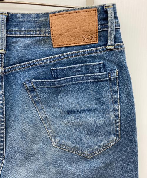 YANUK（ヤヌーク）YANUK (ヤヌーク) PREMIUM2 テーパードデニムパンツ インディゴ サイズ:30の古着・服飾アイテム