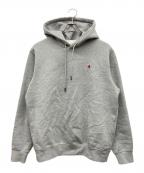 REPLAYリプレイ）の古着「ワンポイントパーカー」｜グレー