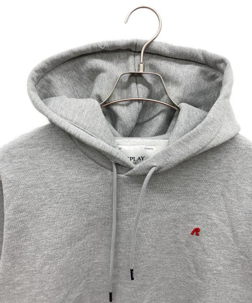 REPLAY（リプレイ）REPLAY (リプレイ) ワンポイントパーカー グレー サイズ:Lの古着・服飾アイテム