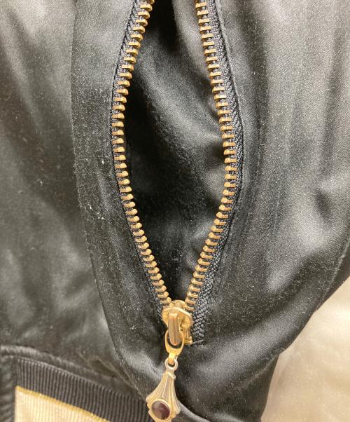 YOSHIYUKI KONISHI（ヨシユキコニシ）YOSHIYUKI KONISHI (ヨシユキコニシ) スカジャン ブラック サイズ:不明の古着・服飾アイテム