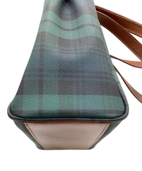 POLO RALPH LAUREN（ポロ・ラルフローレン）POLO RALPH LAUREN (ポロ・ラルフローレン) トートバッグ グリーンの古着・服飾アイテム