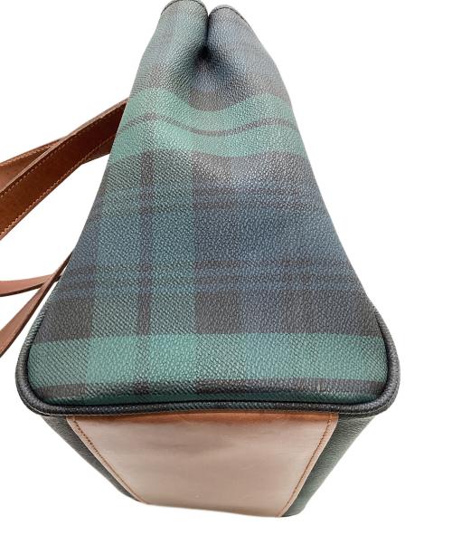 POLO RALPH LAUREN（ポロ・ラルフローレン）POLO RALPH LAUREN (ポロ・ラルフローレン) トートバッグ グリーンの古着・服飾アイテム