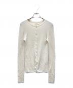 TODAYFULトゥデイフル）の古着「Silk wool Knit Cardigan」｜アイボリー