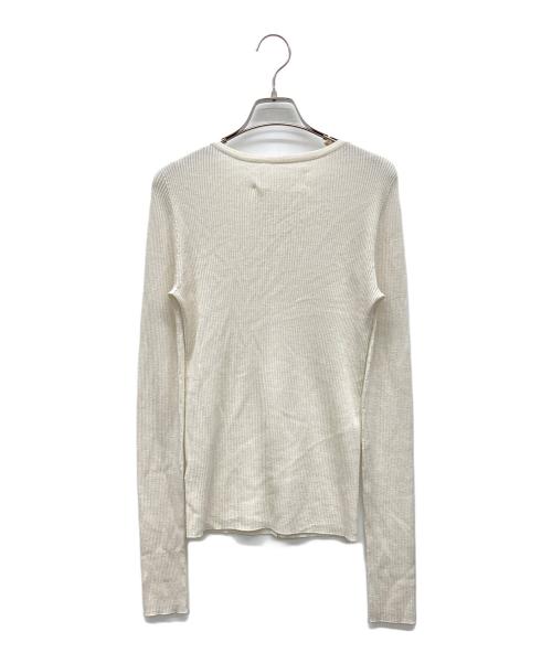 TODAYFUL（トゥデイフル）TODAYFUL (トゥデイフル) Silk wool Knit Cardigan アイボリー サイズ:Fの古着・服飾アイテム