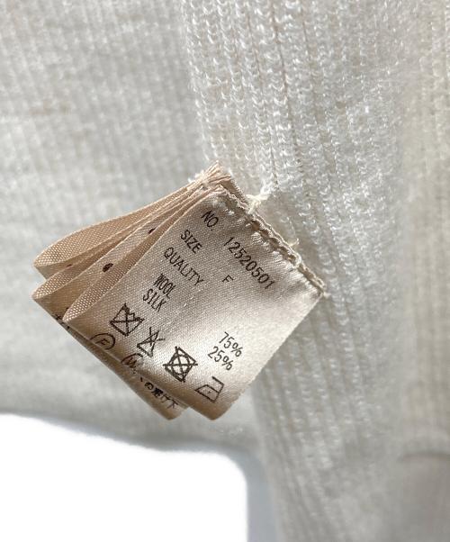 TODAYFUL（トゥデイフル）TODAYFUL (トゥデイフル) Silk wool Knit Cardigan アイボリー サイズ:Fの古着・服飾アイテム