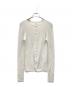 TODAYFUL（トゥデイフル）の古着「Silk wool Knit Cardigan」｜アイボリー