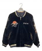 爆裂爛漫娘バクレツランマンムスメ）の古着「別珍スカジャン」｜ブラック