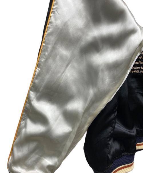 爆裂爛漫娘（バクレツランマンムスメ）爆裂爛漫娘 (バクレツランマンムスメ) 別珍スカジャン ブラック サイズ:44の古着・服飾アイテム