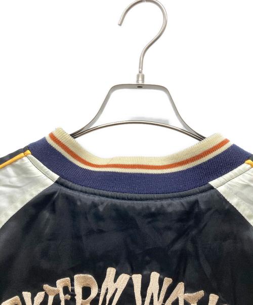 爆裂爛漫娘（バクレツランマンムスメ）爆裂爛漫娘 (バクレツランマンムスメ) 別珍スカジャン ブラック サイズ:44の古着・服飾アイテム