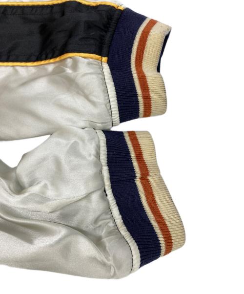 爆裂爛漫娘（バクレツランマンムスメ）爆裂爛漫娘 (バクレツランマンムスメ) 別珍スカジャン ブラック サイズ:44の古着・服飾アイテム