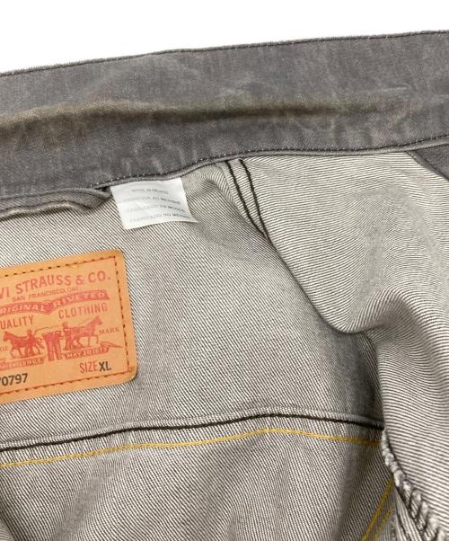 LEVI'S（リーバイス）LEVI'S (リーバイス) デニムジャケット グレー サイズ:XLの古着・服飾アイテム
