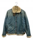 JOHNBULLジョンブル）の古着「B－3タイプデニムジャケット」｜インディゴ