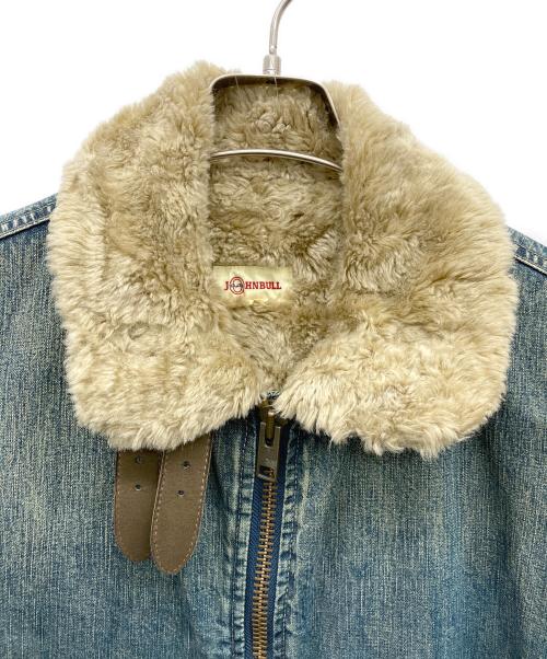 JOHNBULL（ジョンブル）Johnbull (ジョンブル) B－3タイプデニムジャケット インディゴ サイズ:Lの古着・服飾アイテム