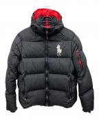POLO RALPH LAURENポロ・ラルフローレン）の古着「ビッグポニーダウンジャケット」｜ブラック
