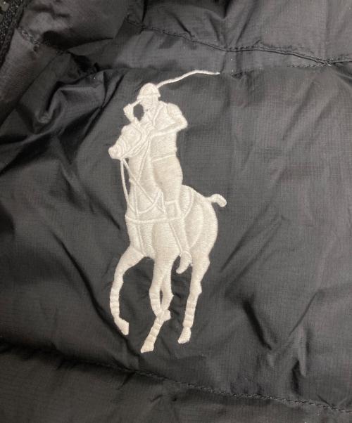 POLO RALPH LAUREN（ポロ・ラルフローレン）POLO RALPH LAUREN (ポロ・ラルフローレン) ビッグポニーダウンジャケット ブラック サイズ:L 180/100Aの古着・服飾アイテム