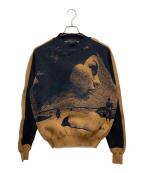 shoop×Kishin Shinoyamaシュープ×篠山紀信）の古着「ガールズニット」｜ブラウン