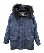 ALPHA×LEEアルファ×リー）の古着「N-3B デニムフライトジャケット」｜インディゴ