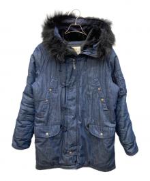 ALPHA×LEE（アルファ×リー）の古着「N-3B デニムフライトジャケット」｜インディゴ