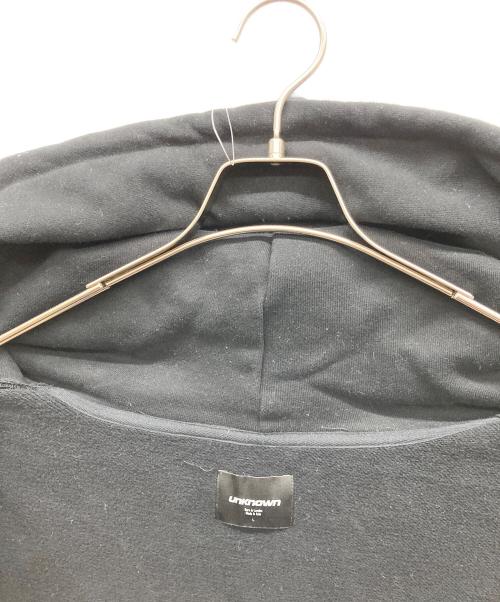 Unknown london（アンノウンロンドン）Unknown london (アンノウンロンドン) Cross Rhinestone Zip Up Hoodie ブラック サイズ:Lの古着・服飾アイテム
