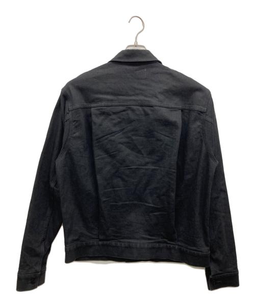 WEWILL（ウィーウィル）WEWILL (ウィーウィル) ブラックデニムジャケット ブラック サイズ:2の古着・服飾アイテム